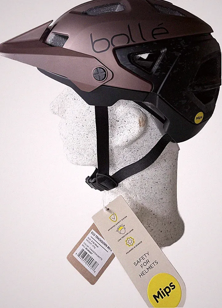 fahrradhelm mips braun