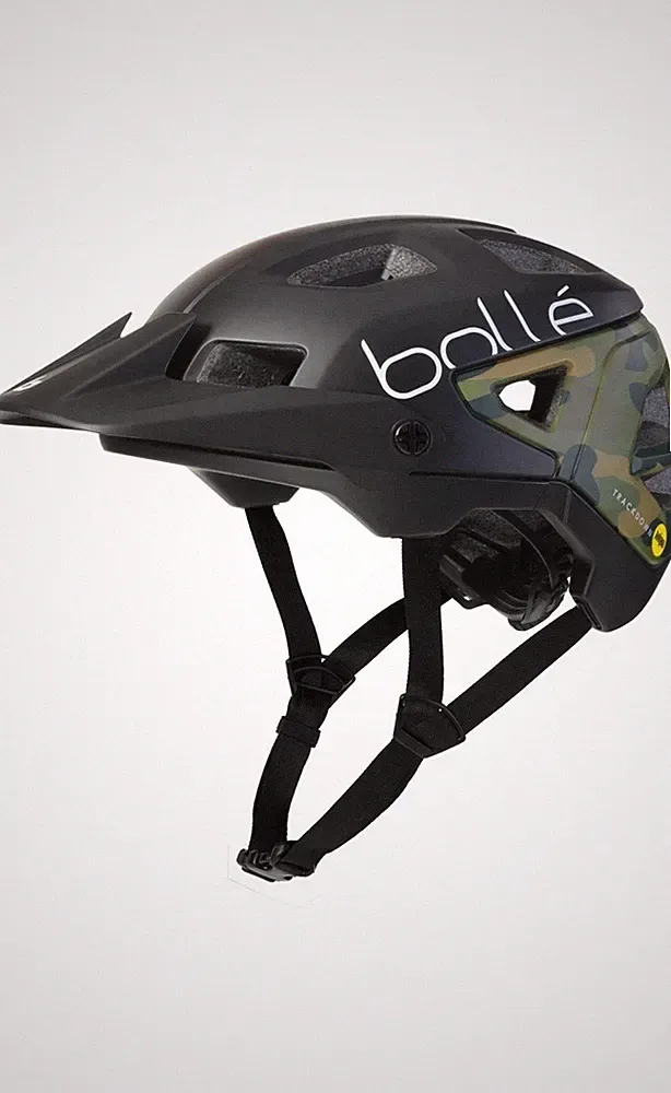 Bollé Trackdown MIPS Fahrradhelm 360° Schwarz Mimetisch - Größe M
