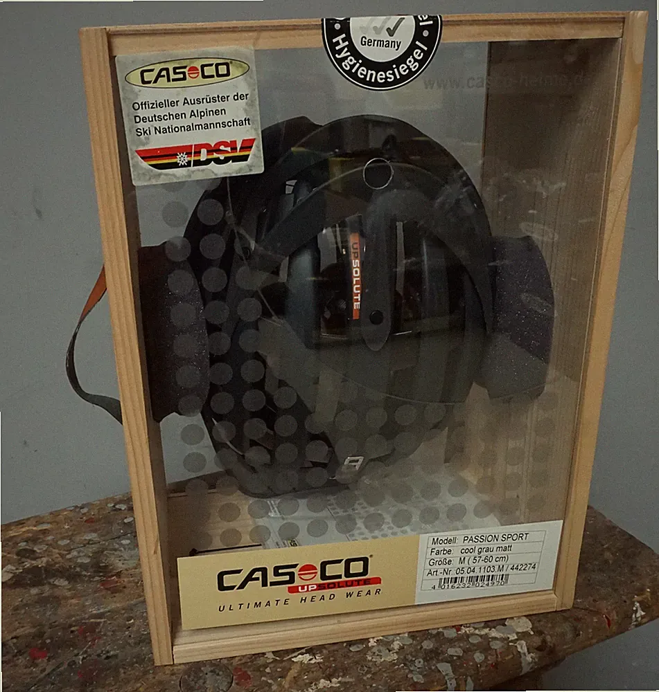 Casco Fahrradhelm Helm Passion Sport cool grau matt Gr. M / 57-60 cm (S022-012)