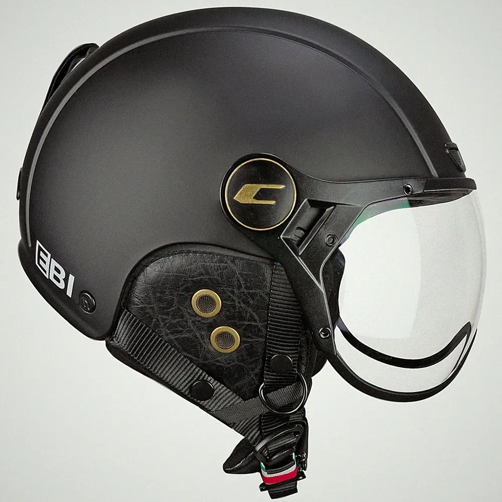 CGM Fahrradhelm E-Bike Skifahren Matt Schwarz S (55-56 cm)