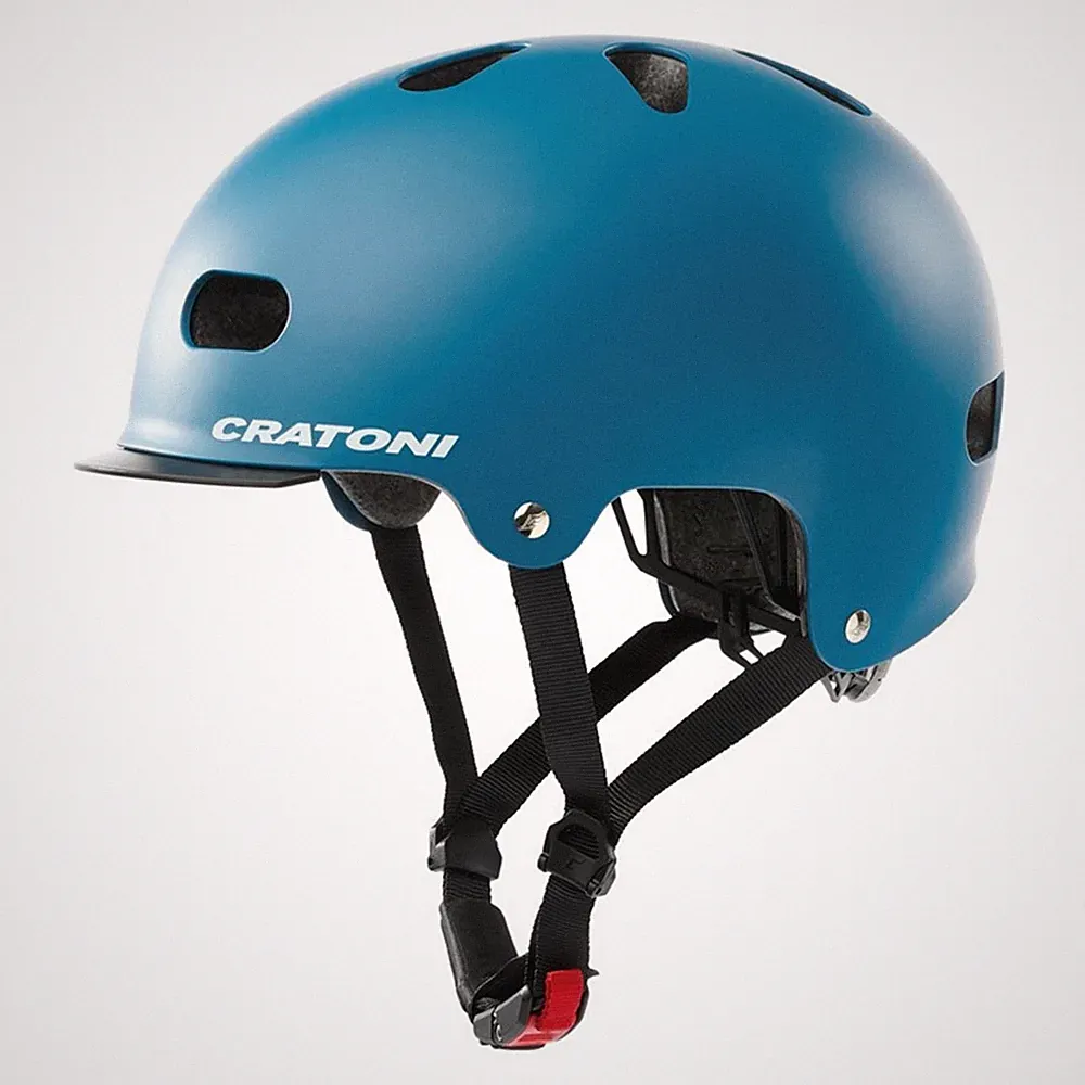 Cratoni Fahrradhelm C-Mate City Blau Matt Gr. S/M 54-58cm