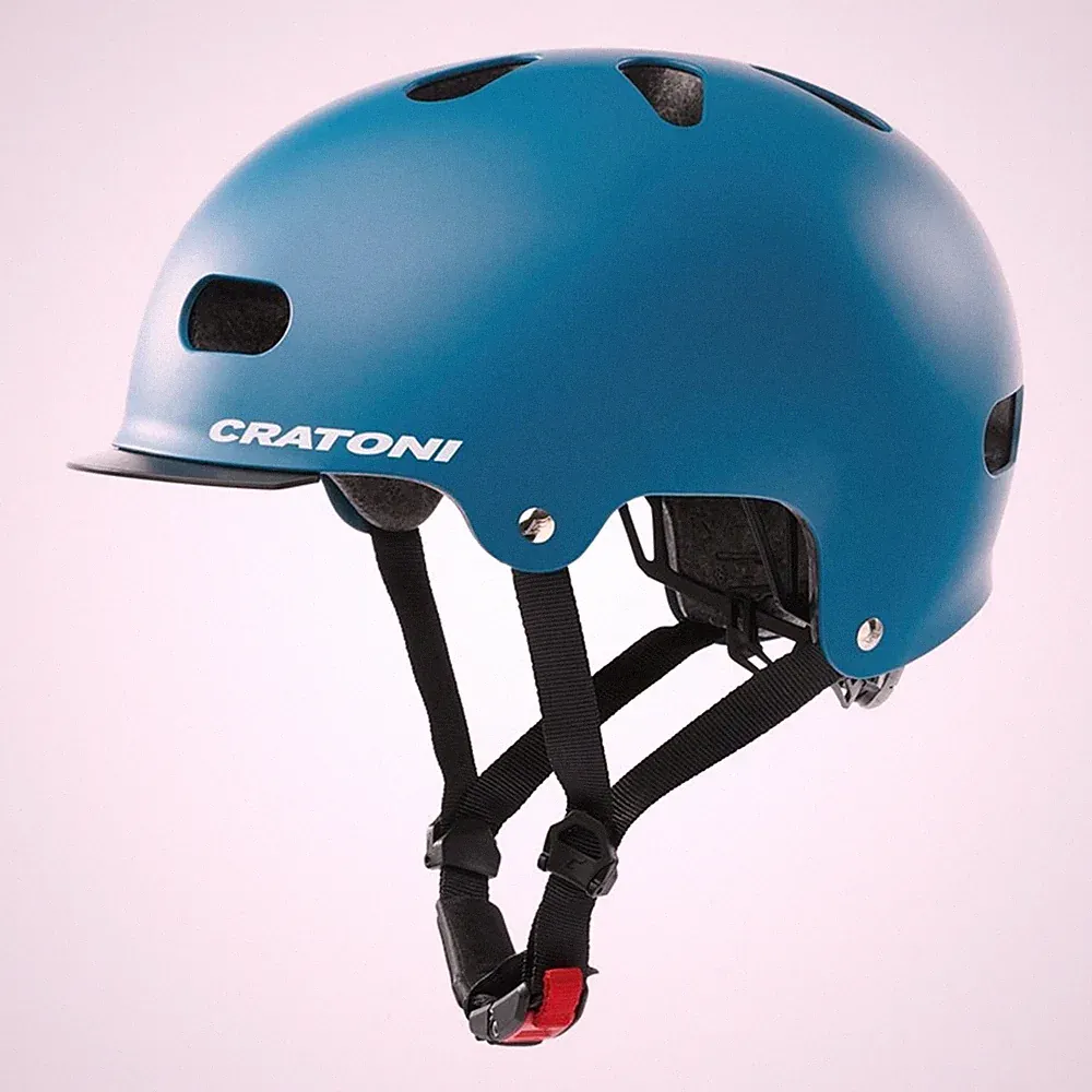 Cratoni Fahrradhelm C-Mate City Blau Matt Gr. S/M 54-58cm