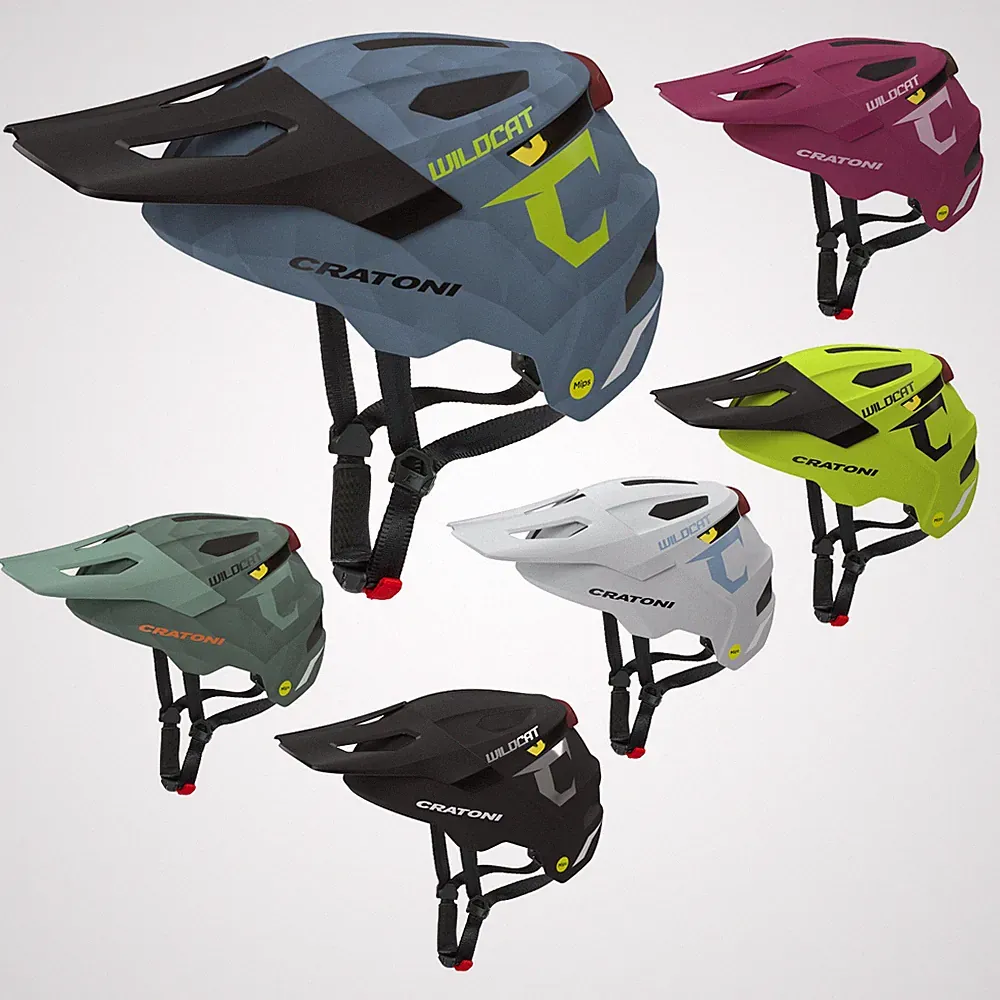 Cratoni Kinderhelm Wildcat MIPS Fahrradhelm MTB-Helm Allroundhelm S/M 49-56 cm