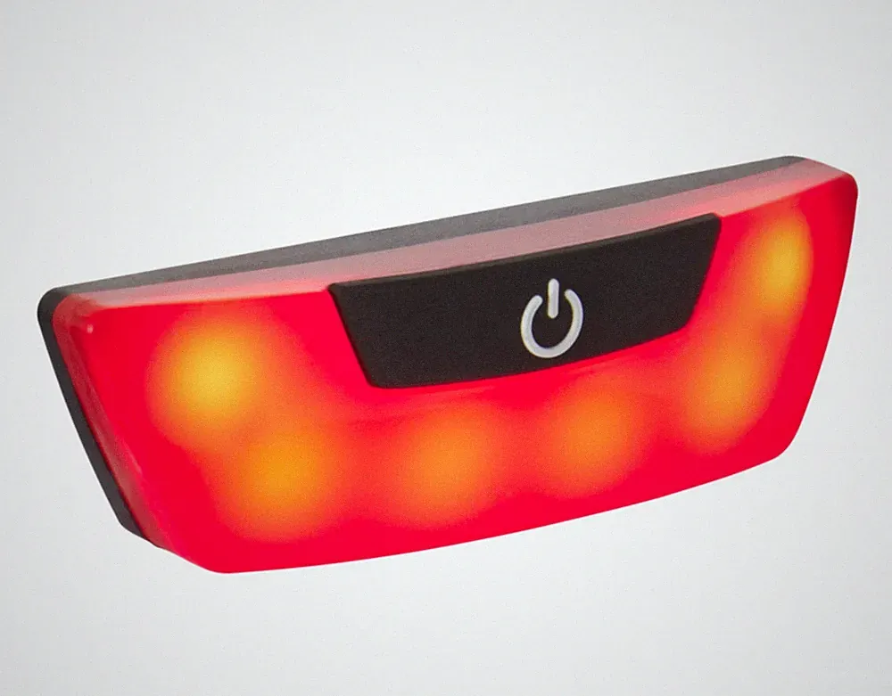 CRIVIT Kinder Fahrradhelm Sturzhelm mit Rücklicht S rosa