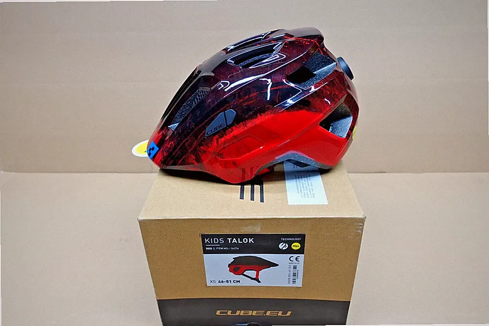 Cube Kinder Talok Fahrradhelm XS 46cm - 51cm rot Mips Technologie