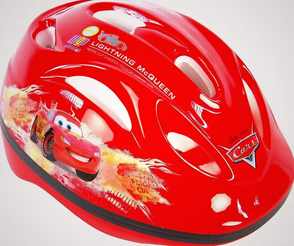 Disney Fahrradhelm Kinderhelm Kinder Fahrrad Rad Schutzhelm Helm Cars Mcqueen