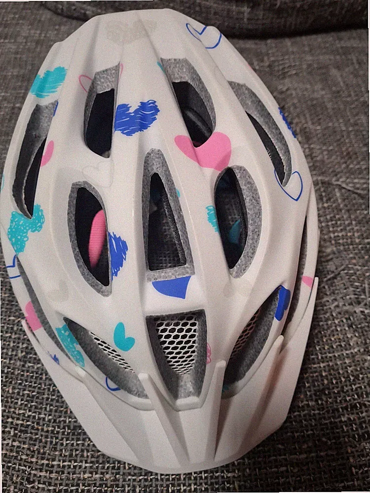 Fahrradhelm Alpina Mädchen 50-55 cm Kinderhelm Schmetterlinge