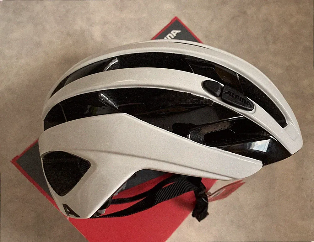 Fahrradhelm Alpina RAVEL White Größe 55-59