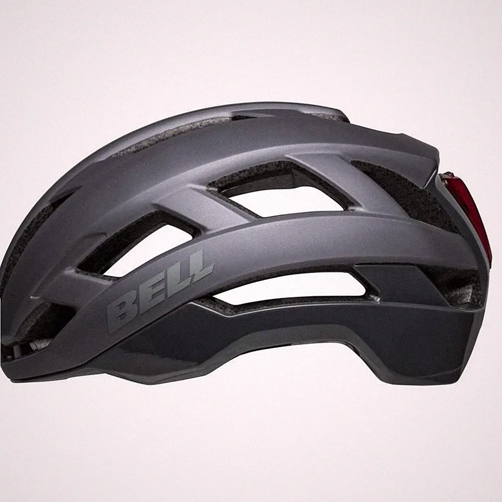 Fahrradhelm Bell Falcon XR LED MIPS Rennrad Unisex Silber L