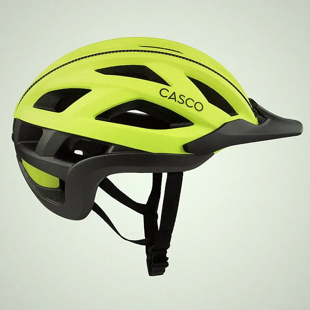 Fahrradhelm Casco Cuda Duplex Firefly neongelb M 54 bis 58 cm