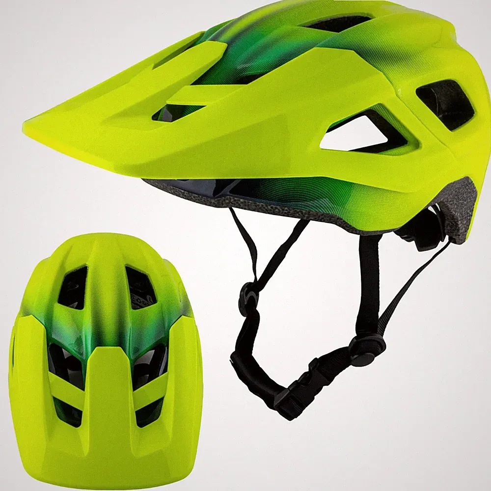 Fahrradhelm Damen Herren mit Visier MTB Schutzhelm E-Bike Rennrad Helm Unisex YB