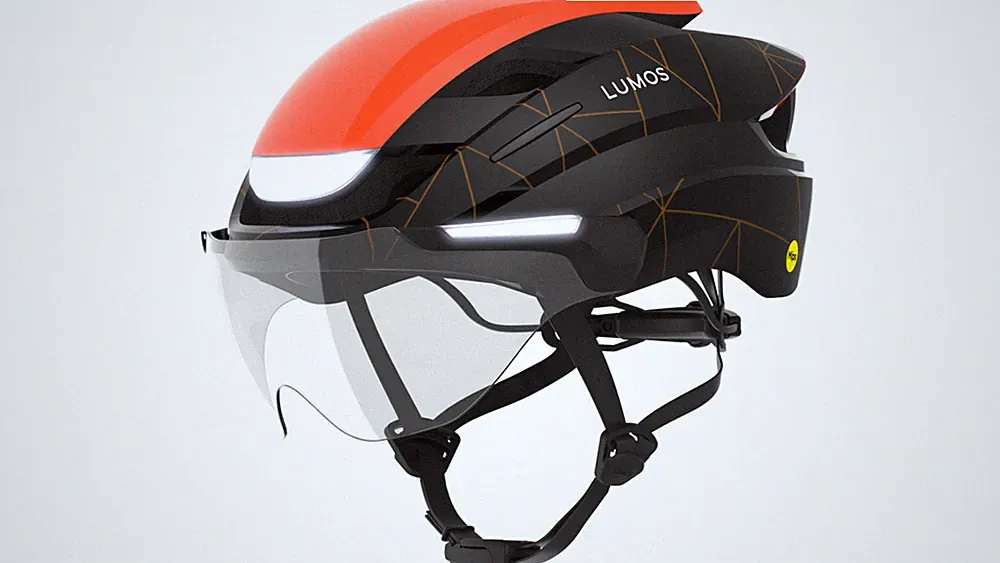 Fahrradhelm E-Bike mit Licht Lumos Ultra E-Bike MIPS cinder trail ML 54 bis 61cm