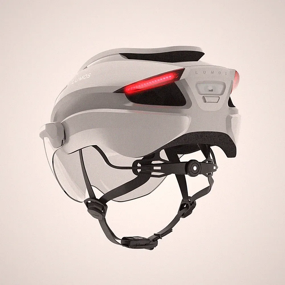 Fahrradhelm E Bike mit Licht Lumos Ultra E-Bike MIPS white M L 54 bis 61 cm