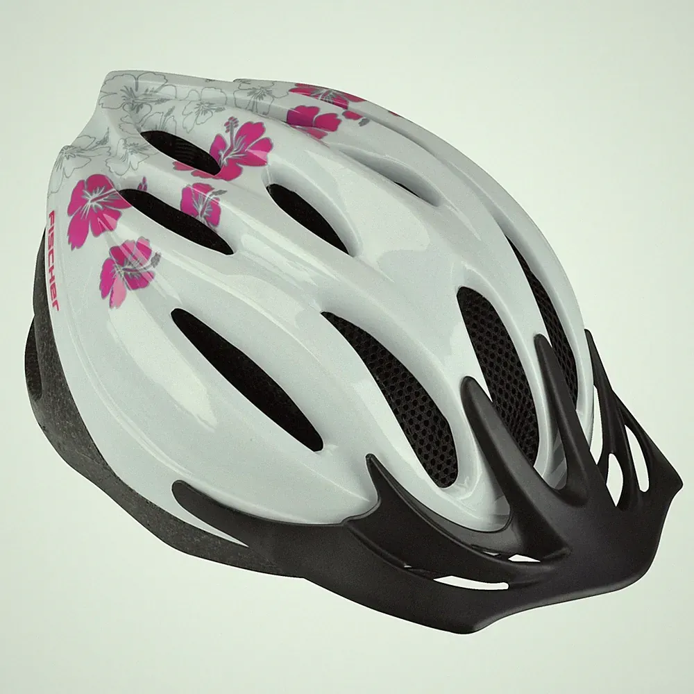 fischer fahrradhelm rosa