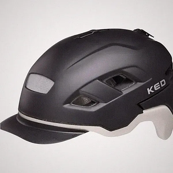 Fahrradhelm KED Berlin Schwarz L 56 bis 61 cm