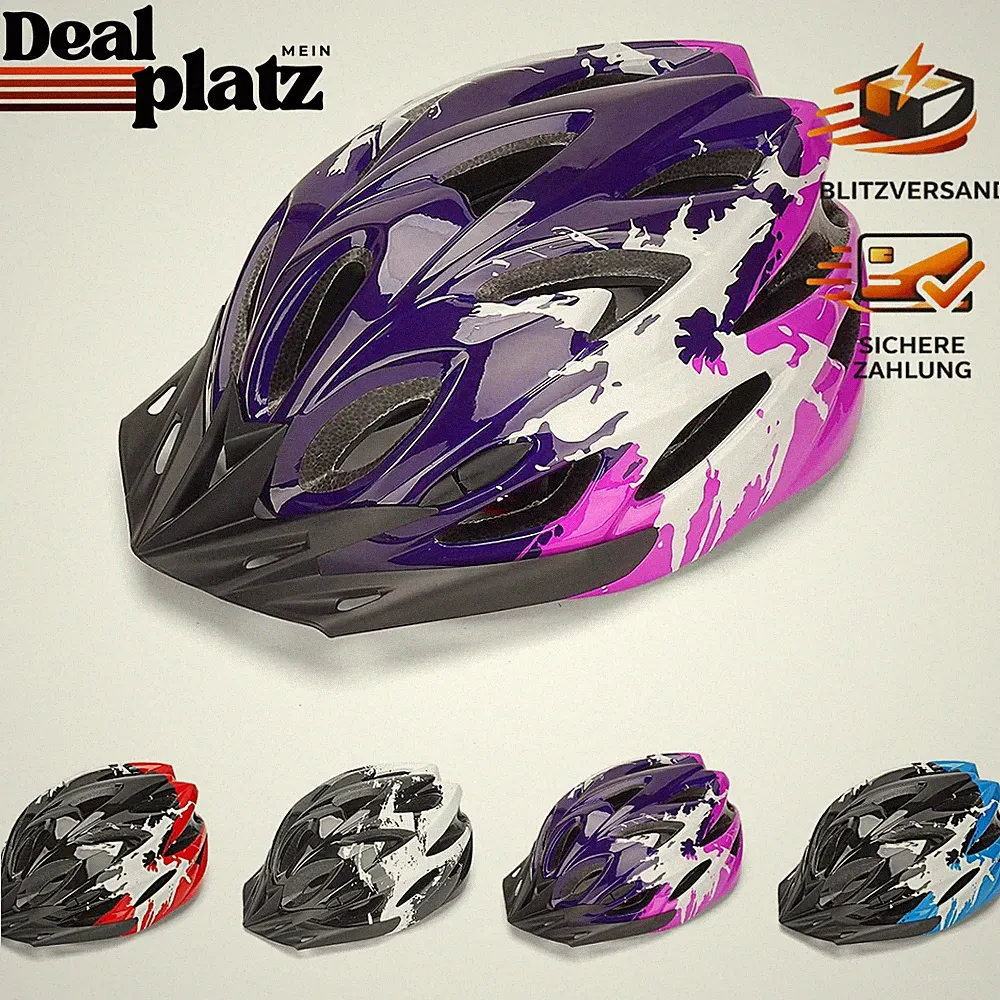 fahrradhelm kinder mädchen violett