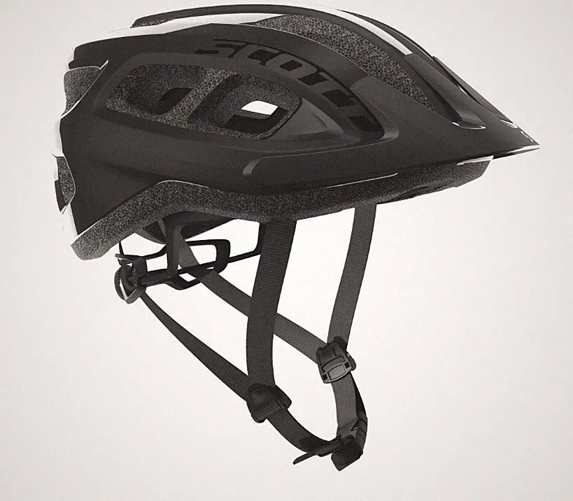 Fahrradhelm SCOTT SUPRA schwarz HELMET SCOTT SUPRA