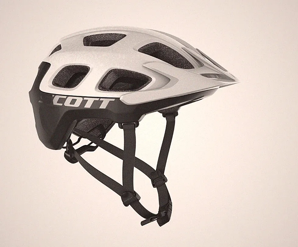 Fahrradhelm SCOTT VIVO PLUS weiß schwarz HELM SCOTT VIVO PLUS