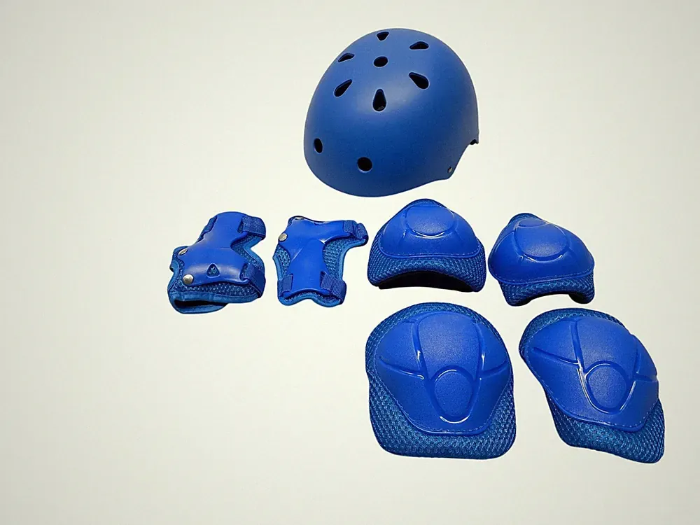 Fahrradhelm-Set für Kinder 3-8 Jahre IPSXP + Schützer B-WARE