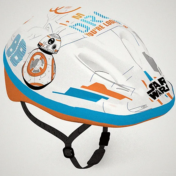 Fahrradhelm STAR WARS Kinderhelm Verstellbar mit Drehring ✓52-56cm ✓4-8 Jahre