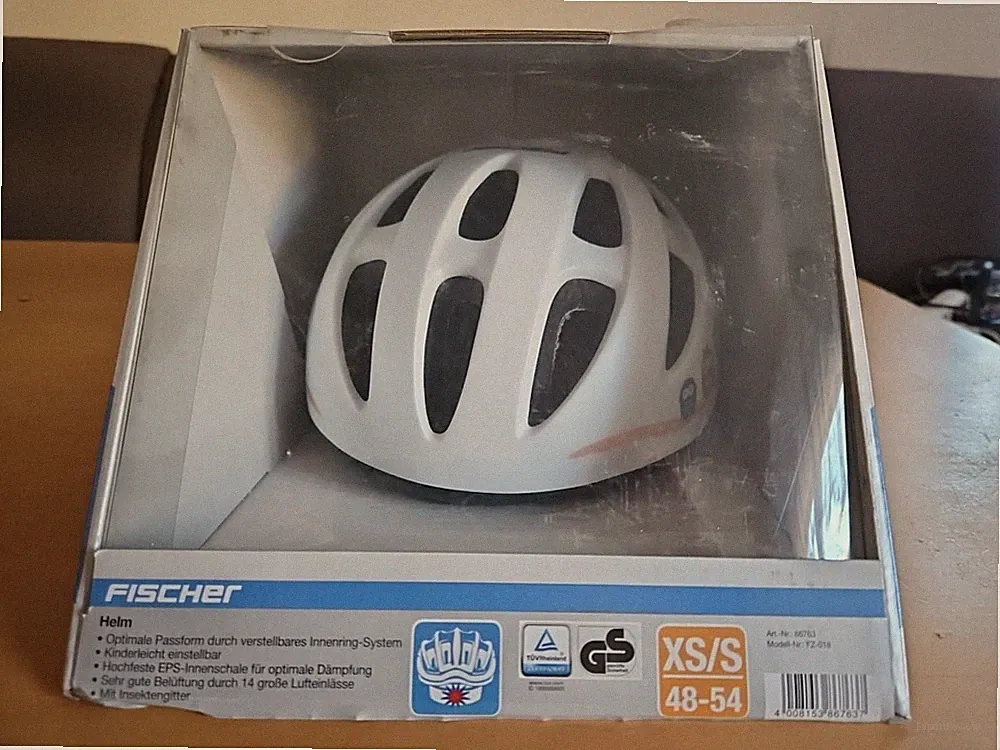 FISCHER Fahrradhelm Kinder "Eule" XS/S Kopfumfang 48-54cm, Helm Fahrrad