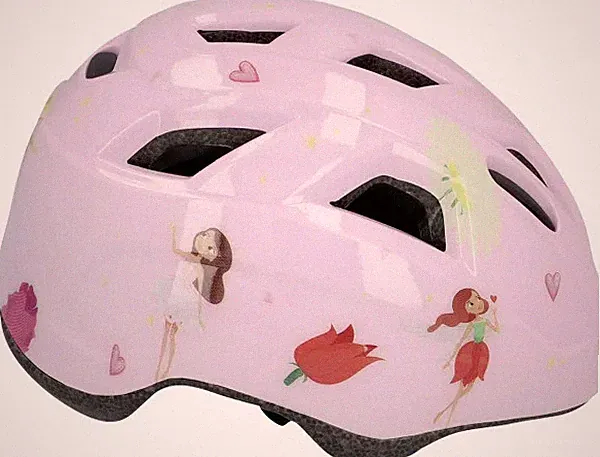 Fischer Fahrradhelm Kinder Plus Princess XS/S pink Fahrradhelm