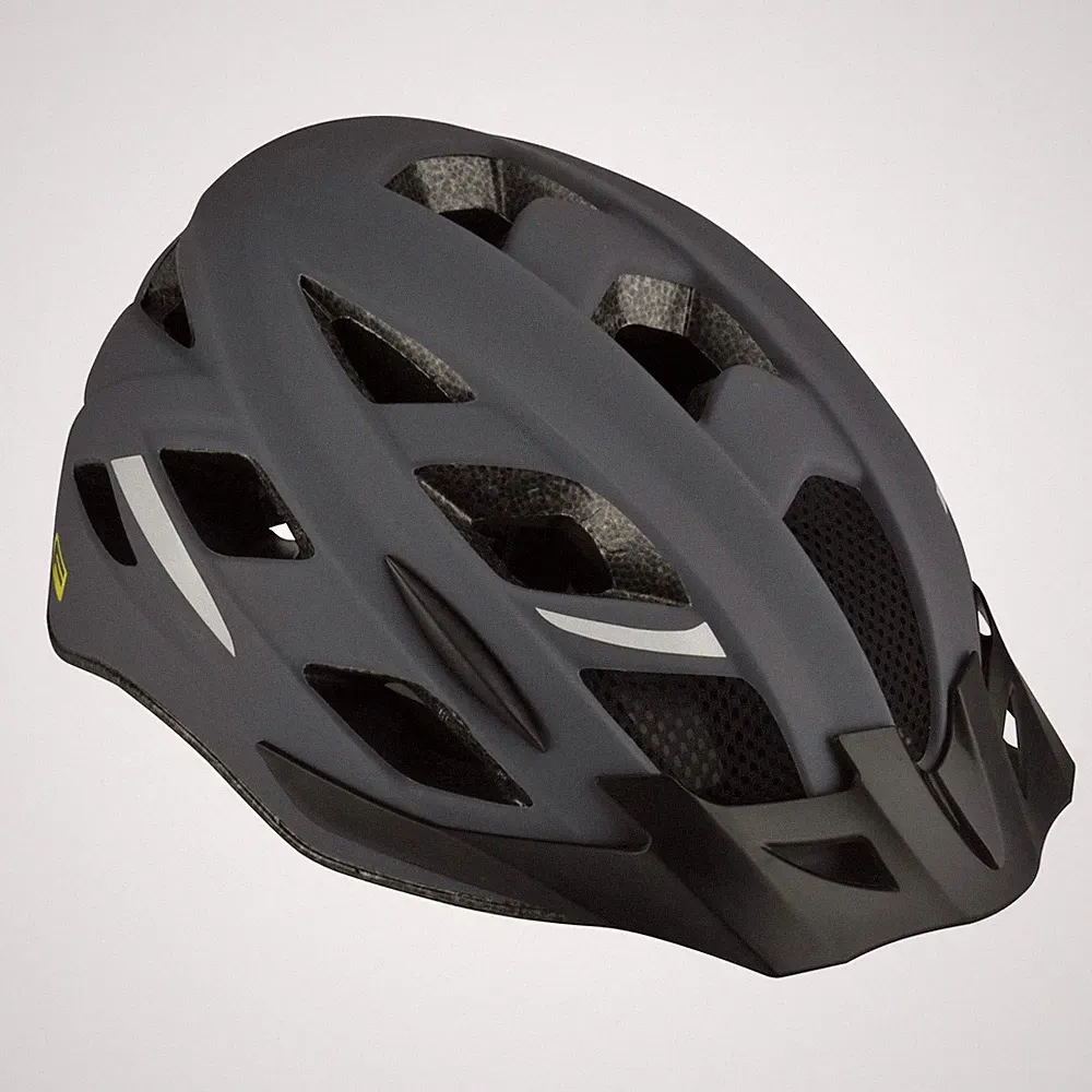 Fischer Fahrradhelm Urban Levin L/XL matt grau für Kopfumfang 58-61cm