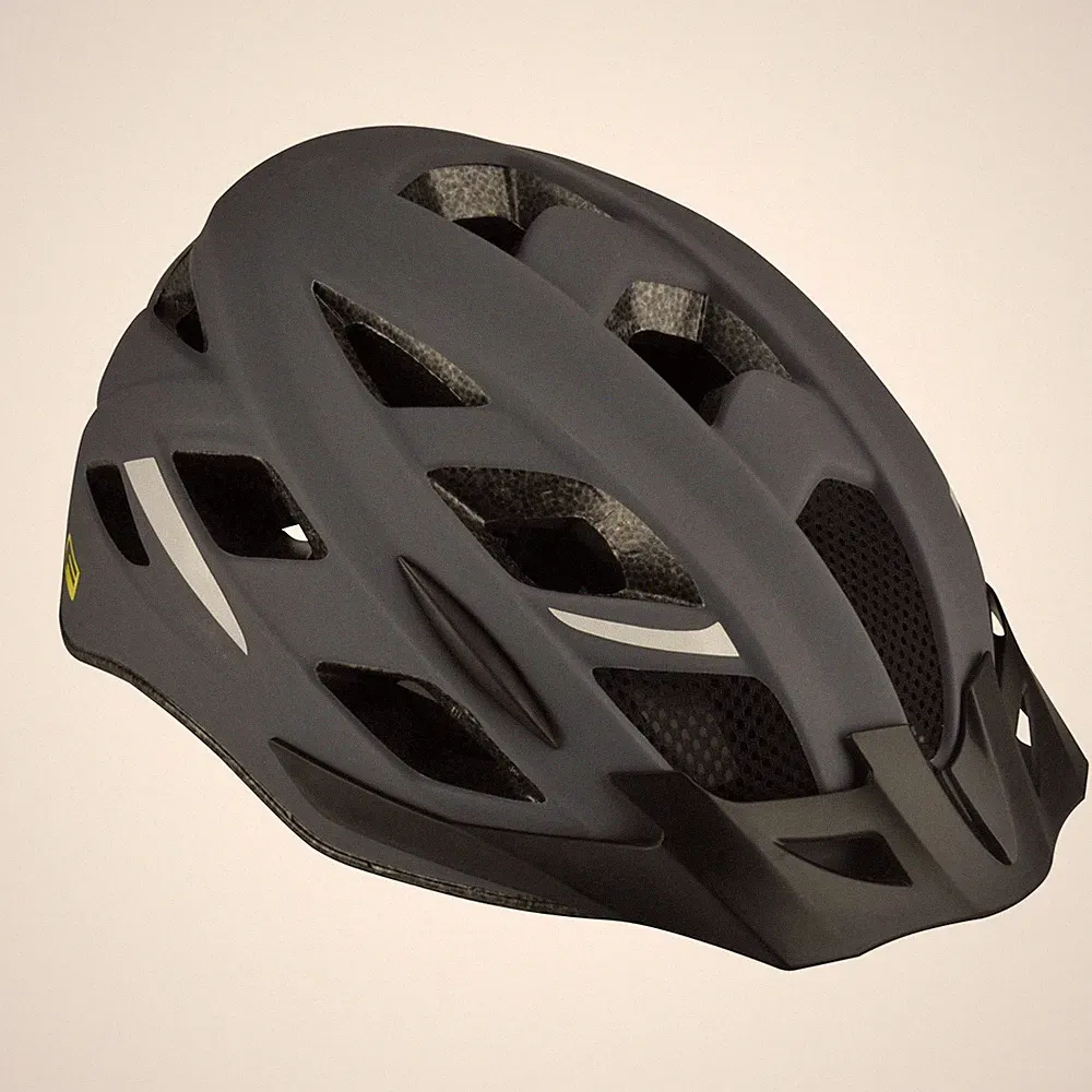 Fischer Fahrradhelm Urban Levin S/M matt grau für Kopfumfang 52-59cm