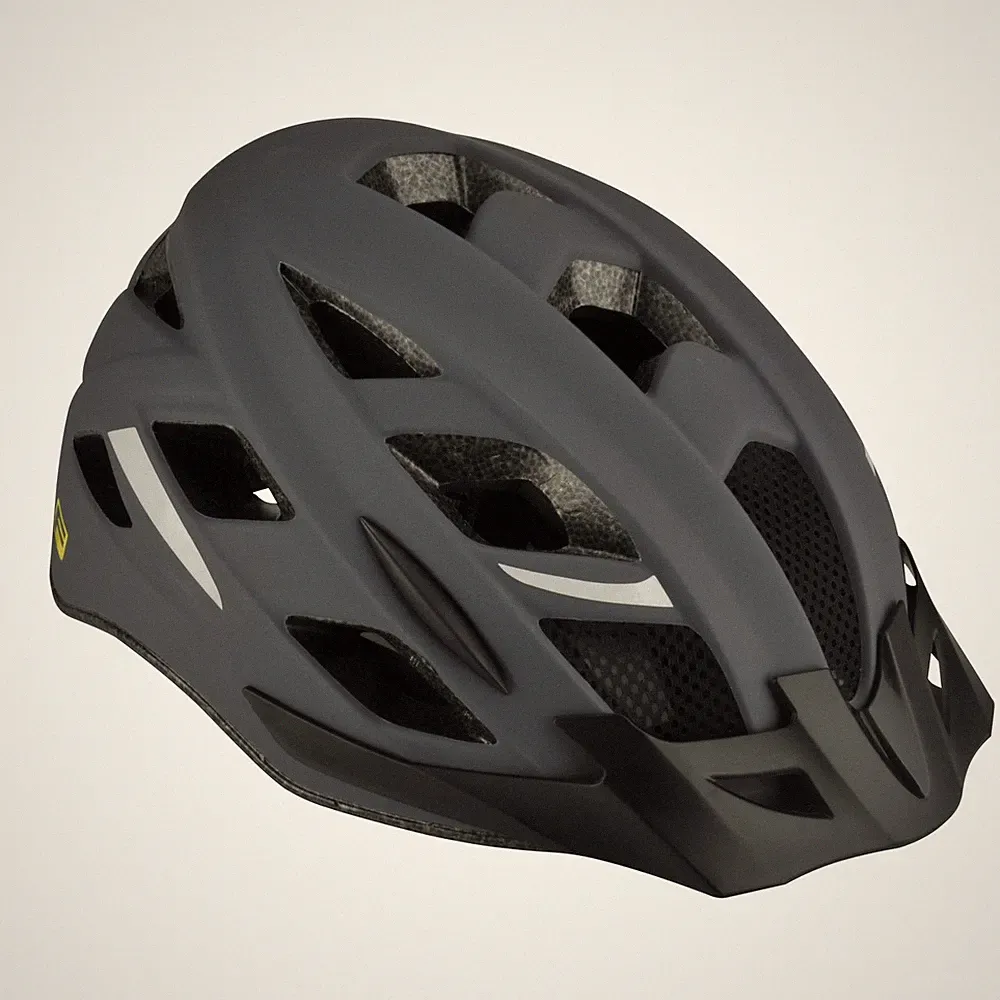 Fischer Fahrradhelm Urban Levin S/M matt grau für Kopfumfang 52-59cm