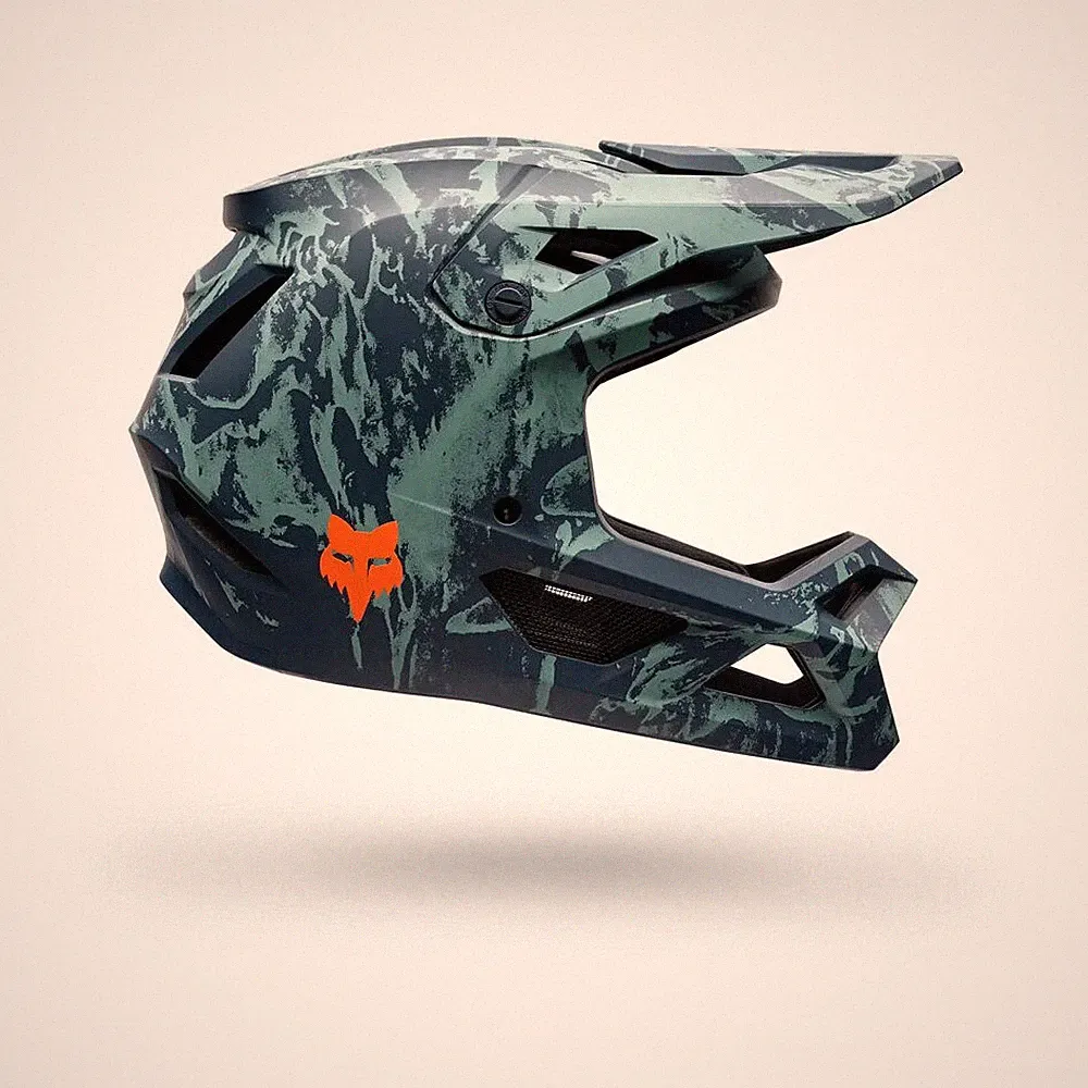 Fox Rampage MTB Fullface Helm Downhill Mips leicht ABS Schale Belüftung Visier