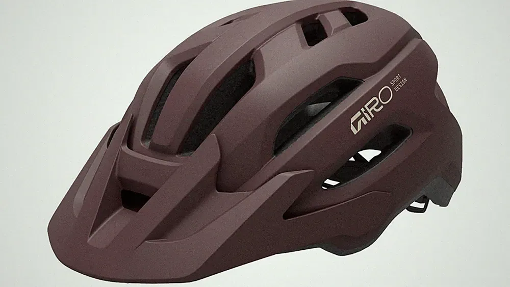 Giro Fixture Mips II W Damen Fahrradhelm matte dark maroon rot