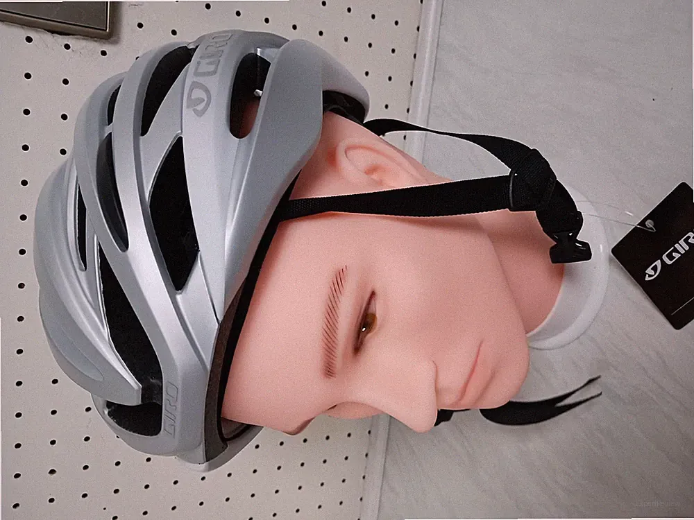 Giro - Syntax Fahrradhelm Road - Matte White/Silver - Gr. L 59-63cm -- 4442/105