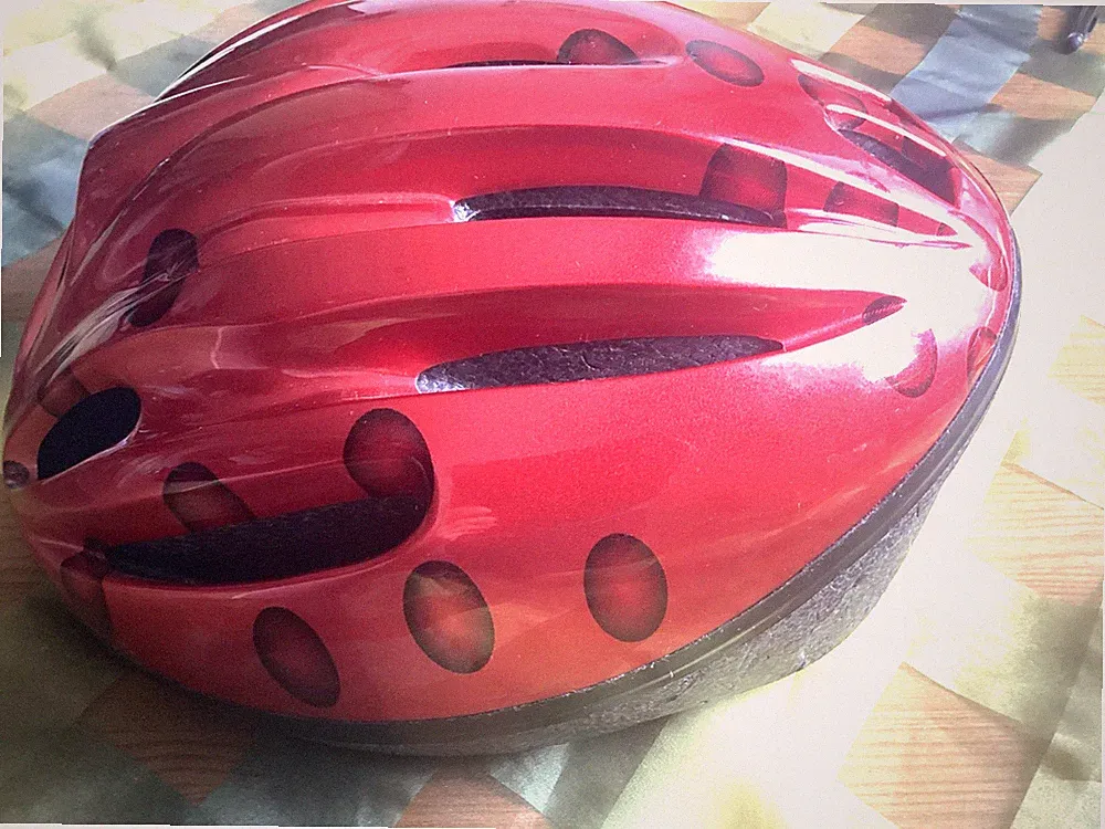 GPR Veni Fahrradhelm Mädchen Kinder Helm Gr. EU S/M (52-56 cm) in *ROT*👍