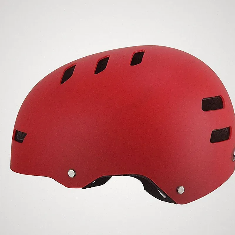 Helm Fahrradhelm Kinderhelm Kinderfahrradhelm Skaterhelm Bike Aero Rot Matt