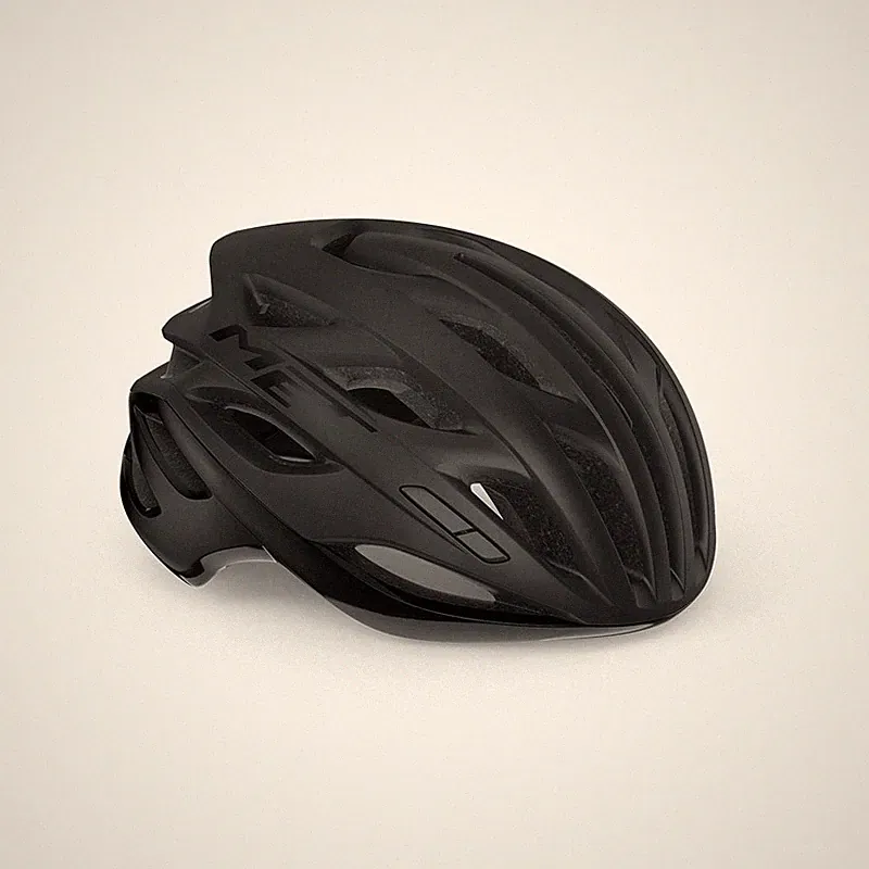 Helm Rennrad Estro Mips Schwarz Matt Poliert MET Fahrrad