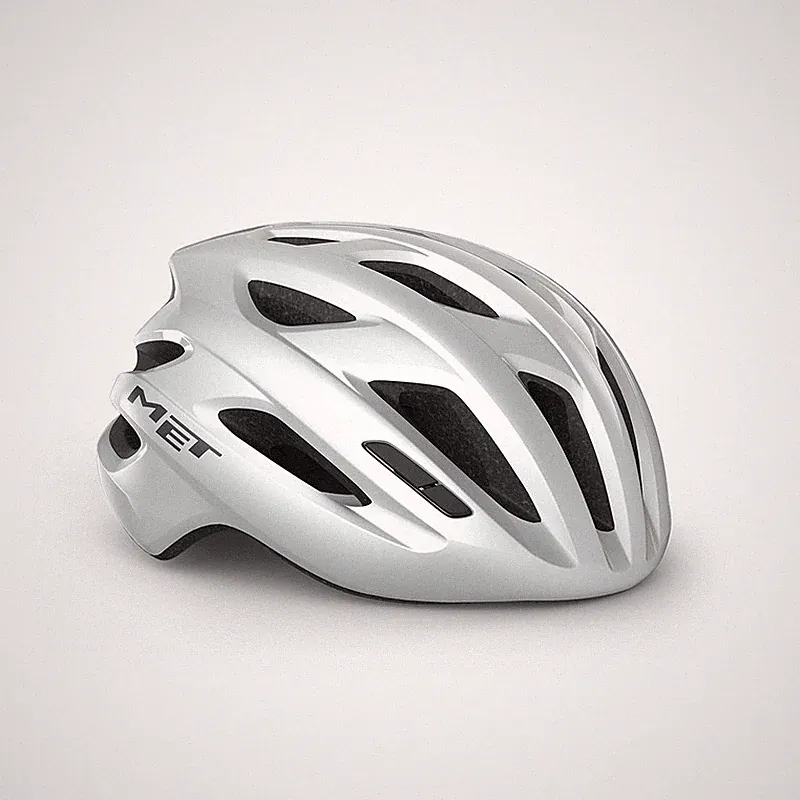 Helm Rennrad Idol Mips Weiß Glänzend MET Fahrrad
