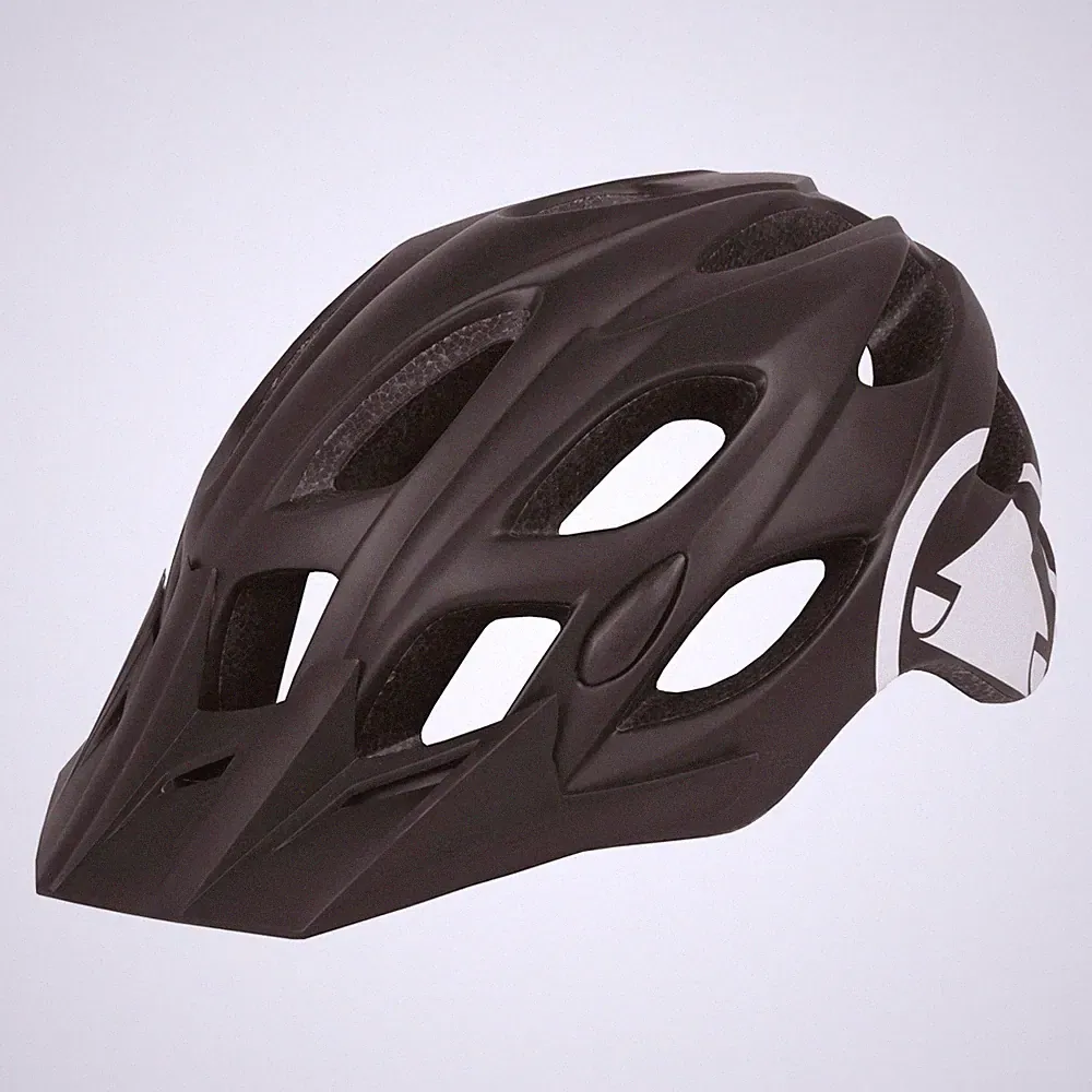 Hummvee Fahrradhelm für Herren, Mattschwarz, LXL