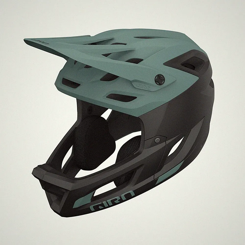 Integralhelm Coalition Spherical Mips grün metallic coal Giro Fahrrad