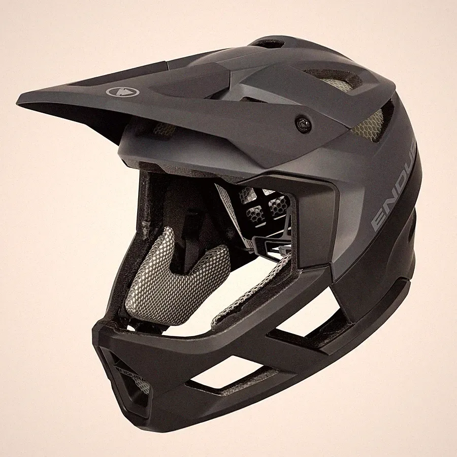 Integralhelm MT500 Full Face MIPS Helm Schwarz Endura Fahrrad