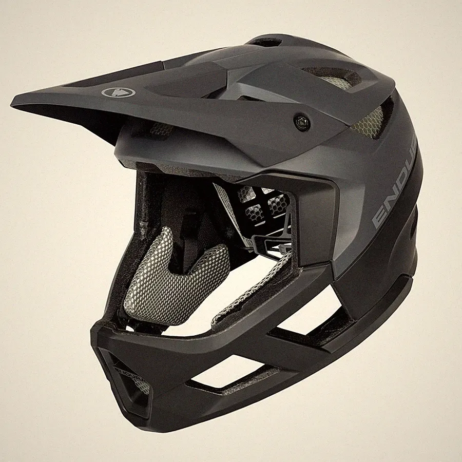 Integralhelm MT500 Full Face MIPS Helm Schwarz Endura Fahrrad