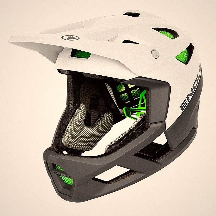 Integralhelm MT500 Full Face MIPS Helm Weiß Endura Fahrrad