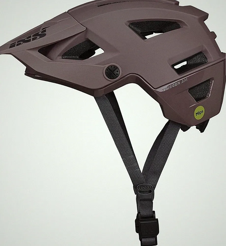 iXS Fahrrad Helm Trigger AM MIPS Mountainbike Enduro Trail Taupe