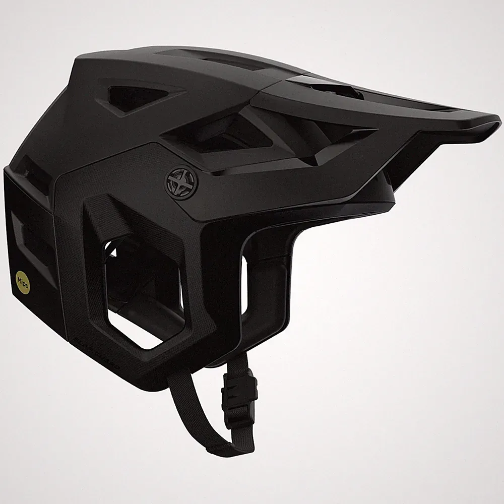 iXS Fahrradhelm Trigger X MIPS black M MTB Enduro Trail FIDLOCK SNAP