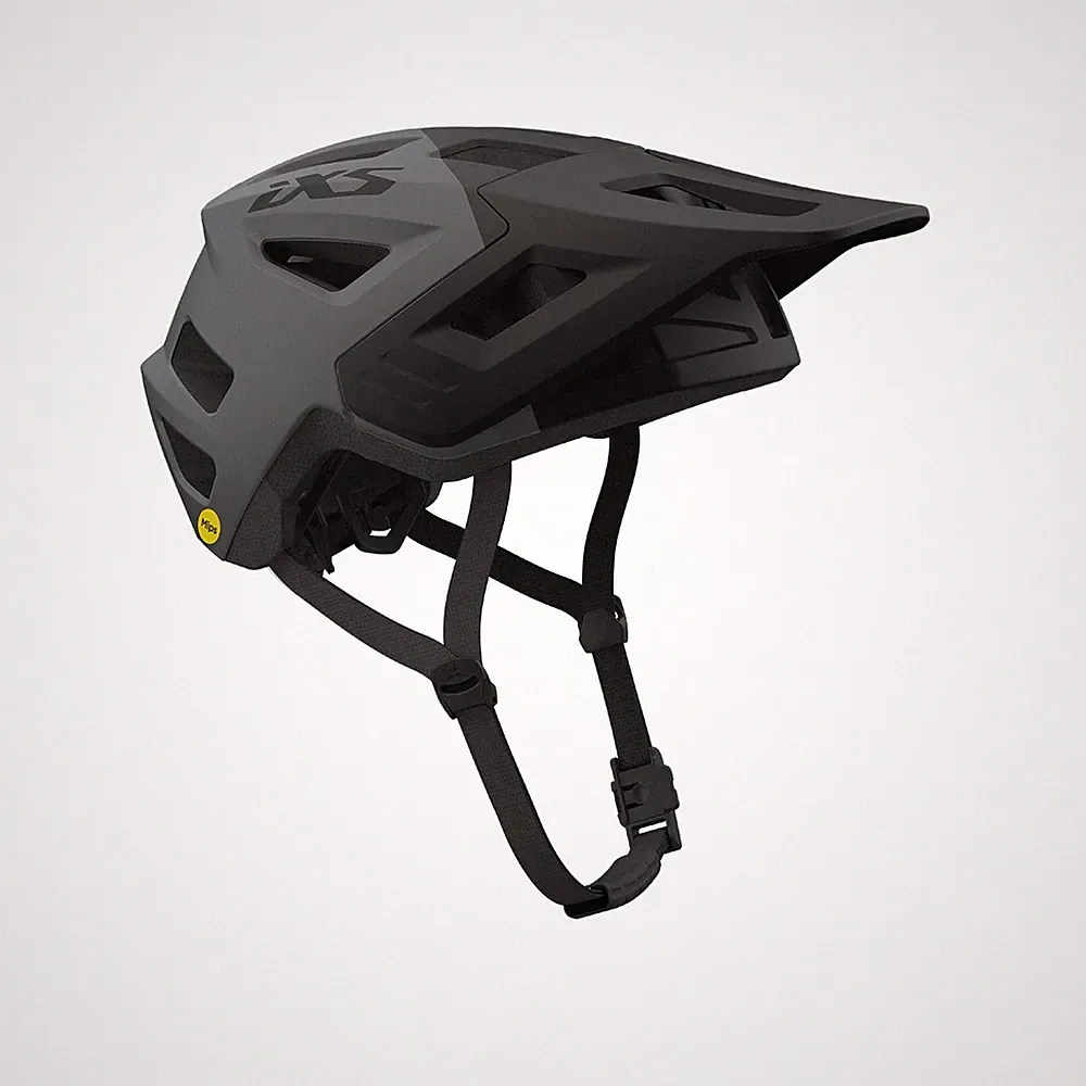 iXS Flow 1.0 MIPS Helmet Black Graphite S/M Fahrrad Helm MTB Dirt Erwachsene NEU