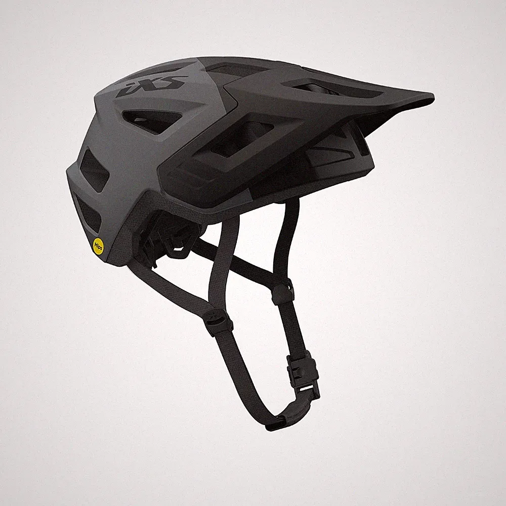 iXS Flow 1.0 MIPS Helmet Black Graphite S/M Fahrrad Helm MTB Dirt Erwachsene NEU