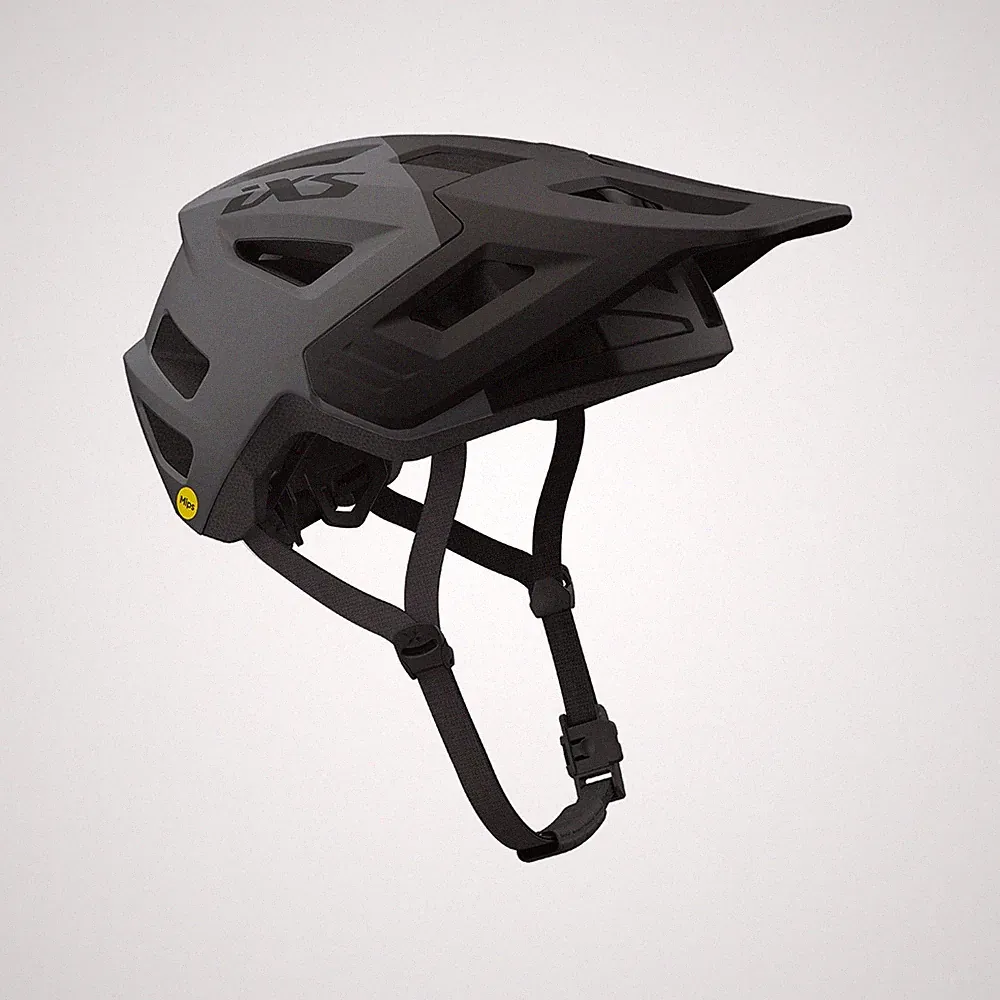 iXS Flow 1.0 MIPS Helmet Black Graphite XS/S Fahrrad Helm MTB Erwachsene Neu