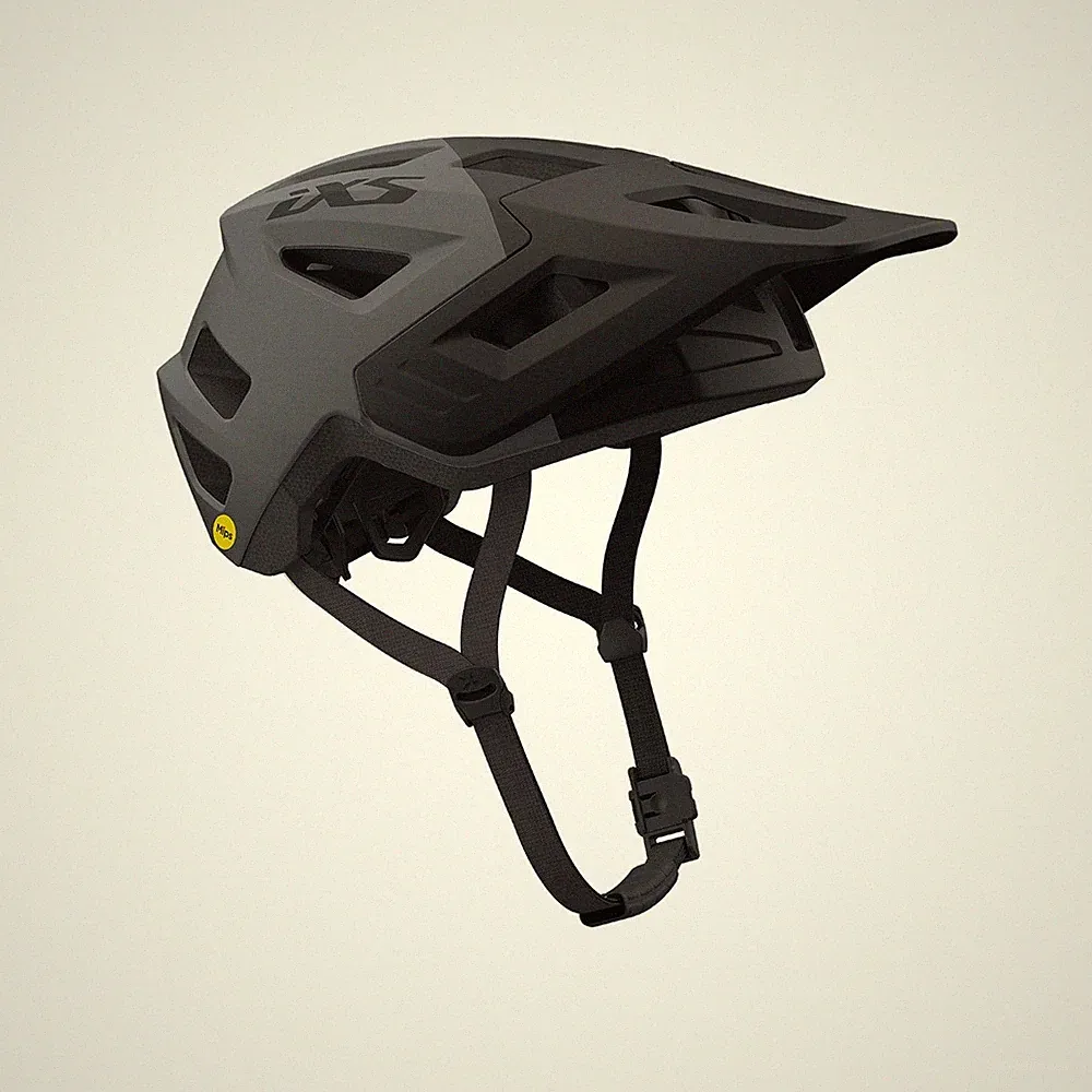 iXS Flow 1.0 MIPS Helmet Black Graphite XS/S Fahrrad Helm MTB Erwachsene Neu