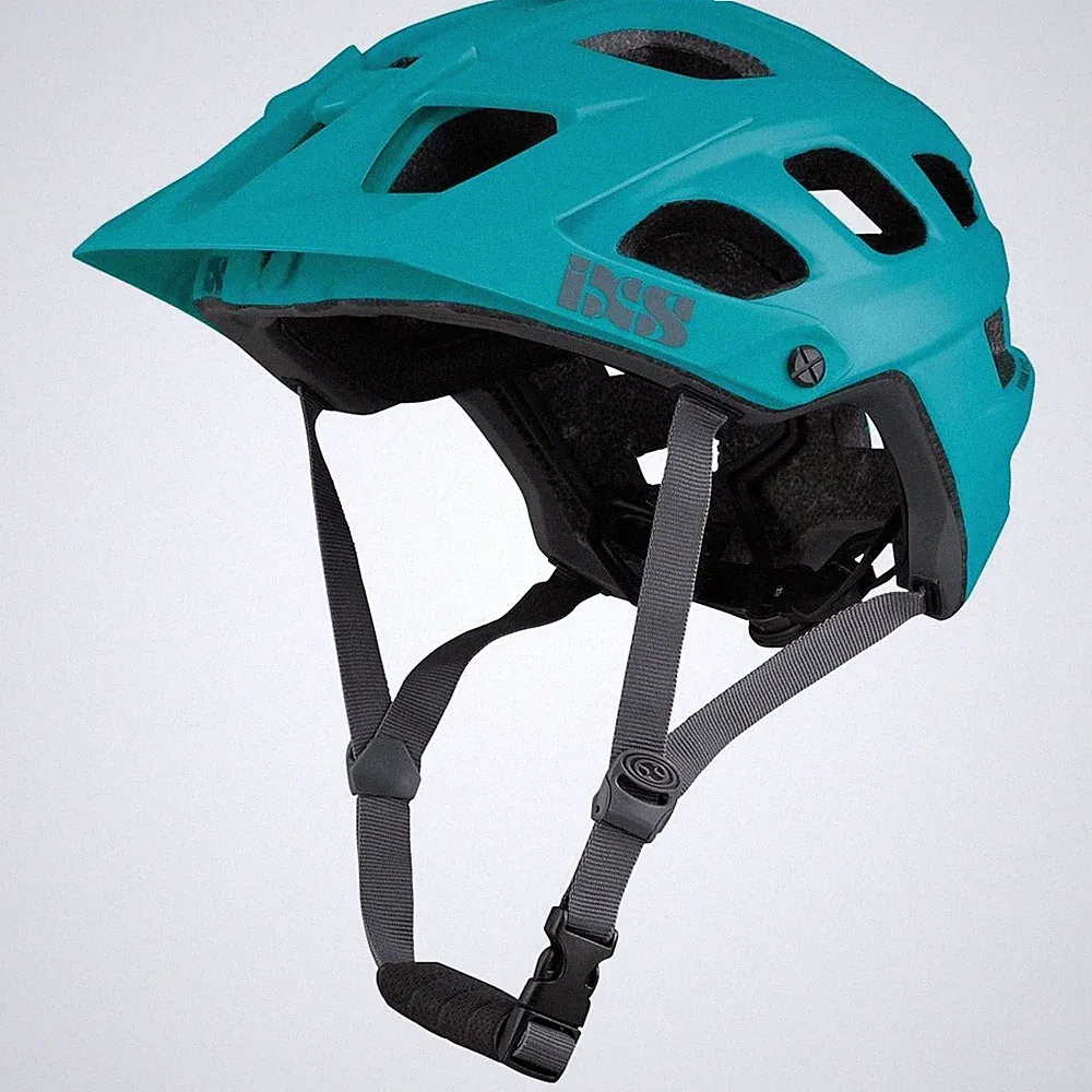 iXS Trail Evo Helmet lagoon Radhelm Fahrradhelm Bikehelm MTB-Helm Unisex