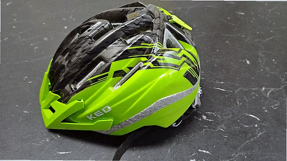 Ked Dera Fahrradhelm Kinder grün Gr. S/M 49-55