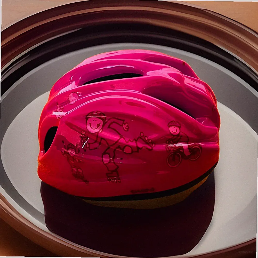 KED Meggy II Mädchen Fahrradhelm Größe S 46-51 cm Rosa Schutzhelm